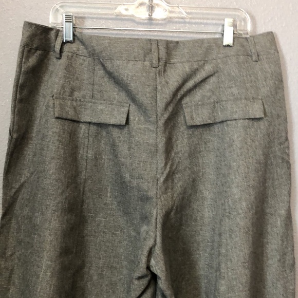 NEW Zanzea pants Women's XXXL gray tweed lightweight polyester trousers NWT - Picture 9 of 13